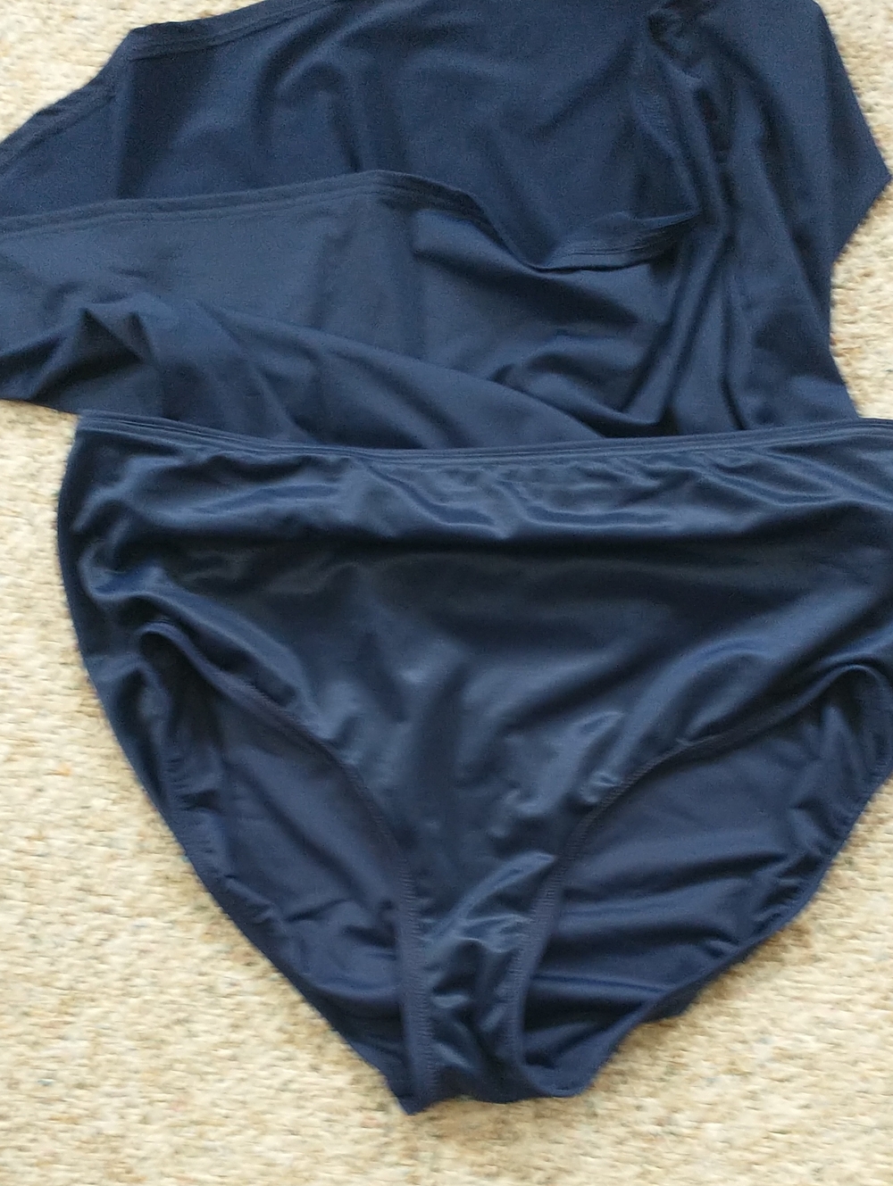 Lands' End  Swim Bottom Skort Navy 14 - Picture 5 of 5